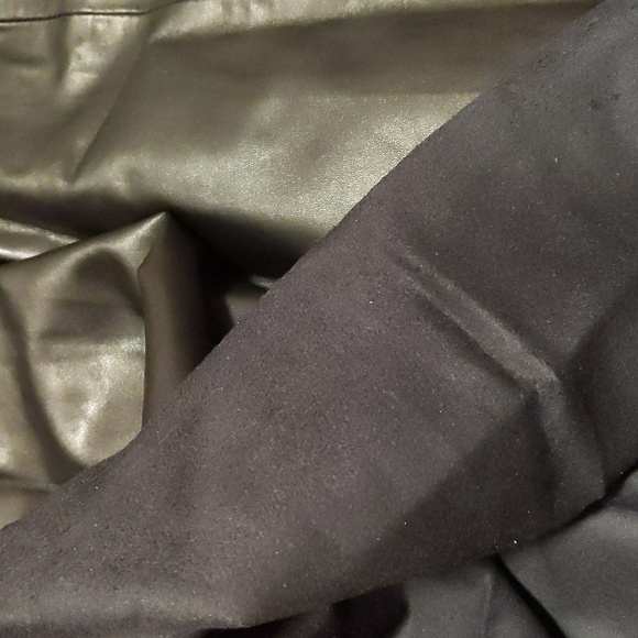 Zara A-Line Faux Leather Skirt - Picture 5 of 5